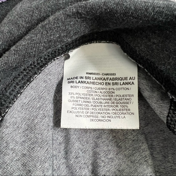 Nike Dri-Fit Grey & Purple Women’s Leggings Size XL - Picture 10 of 10